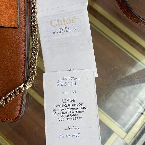 Chloe tan Faye bracelet bag - Picture 9 of 10